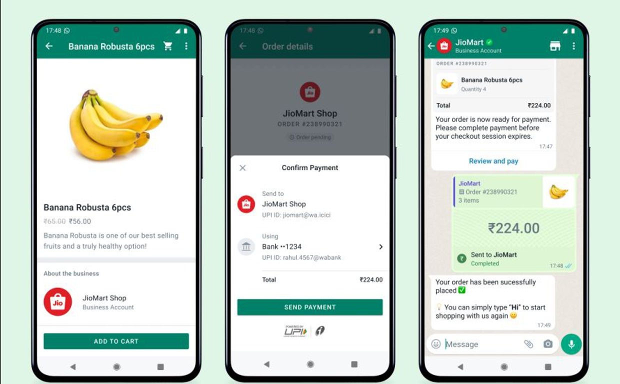 Capturas en las que se muestra el funcionamiento de la novedad