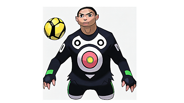 Cristiano Ronaldo como un Pokémon, según la IA