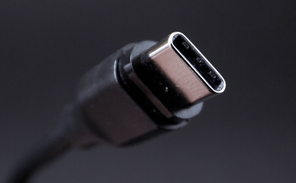 Cable de un cargador USB-C