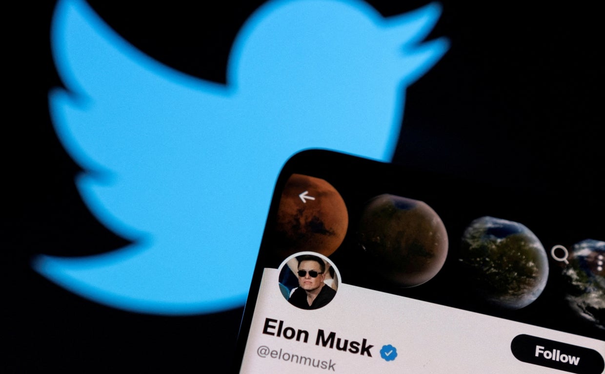 Elon Musk y twitter