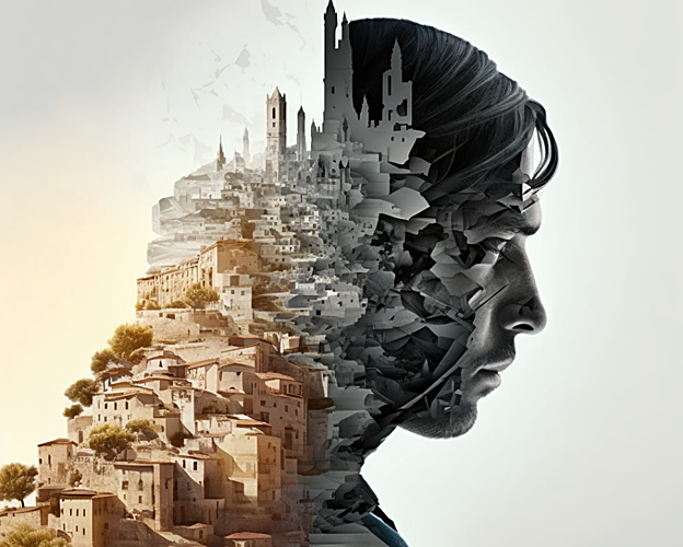 Representación de Toledo, por Midjourney