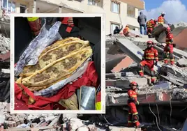 Terremoto en Turquía: el bonito gesto de los supervivientes a los bomberos españoles que se han desplazado hasta allí