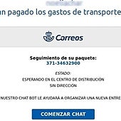 «Tu paquete está retenido»: así intentan robarte suplantando a empresas de mensajería