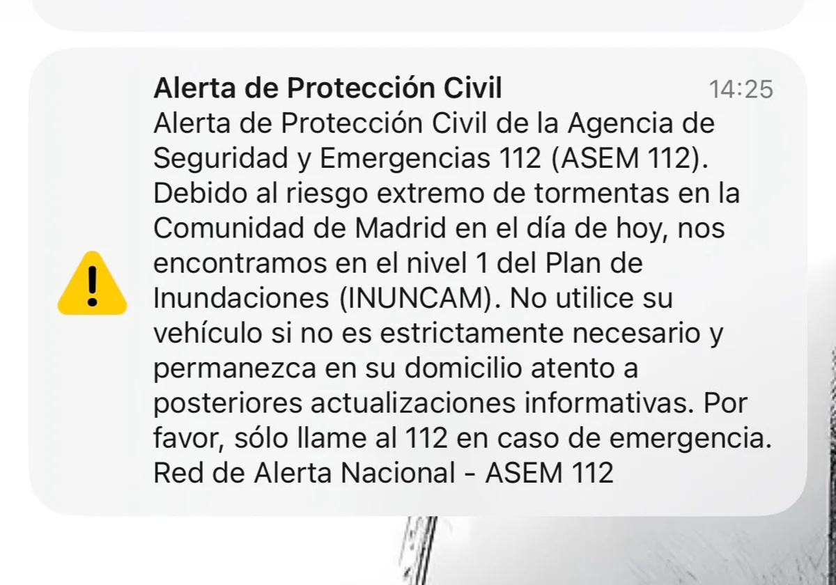 Desactivar las alertas de emergencia que el Gobierno envía a tu móvil es  posible (aunque no recomendable)