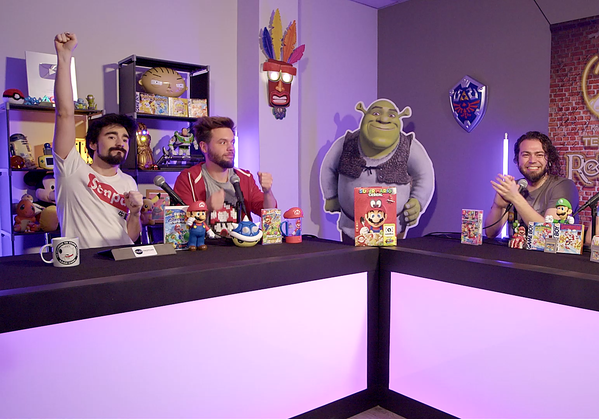 Fotograma del programa de Territorio Revival dedicado a la historia de Super Mario