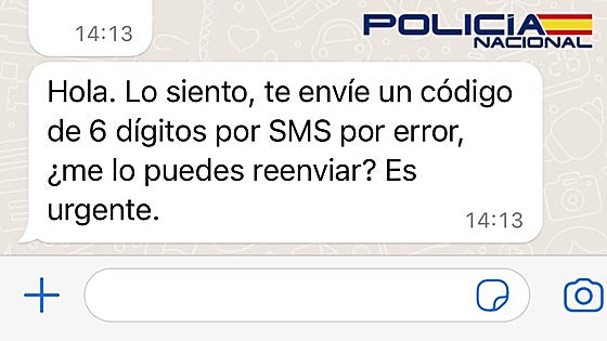 Si recibes este mensaje por WhatsApp, no respondas: así es la nueva estafa de la que alerta la Policía
