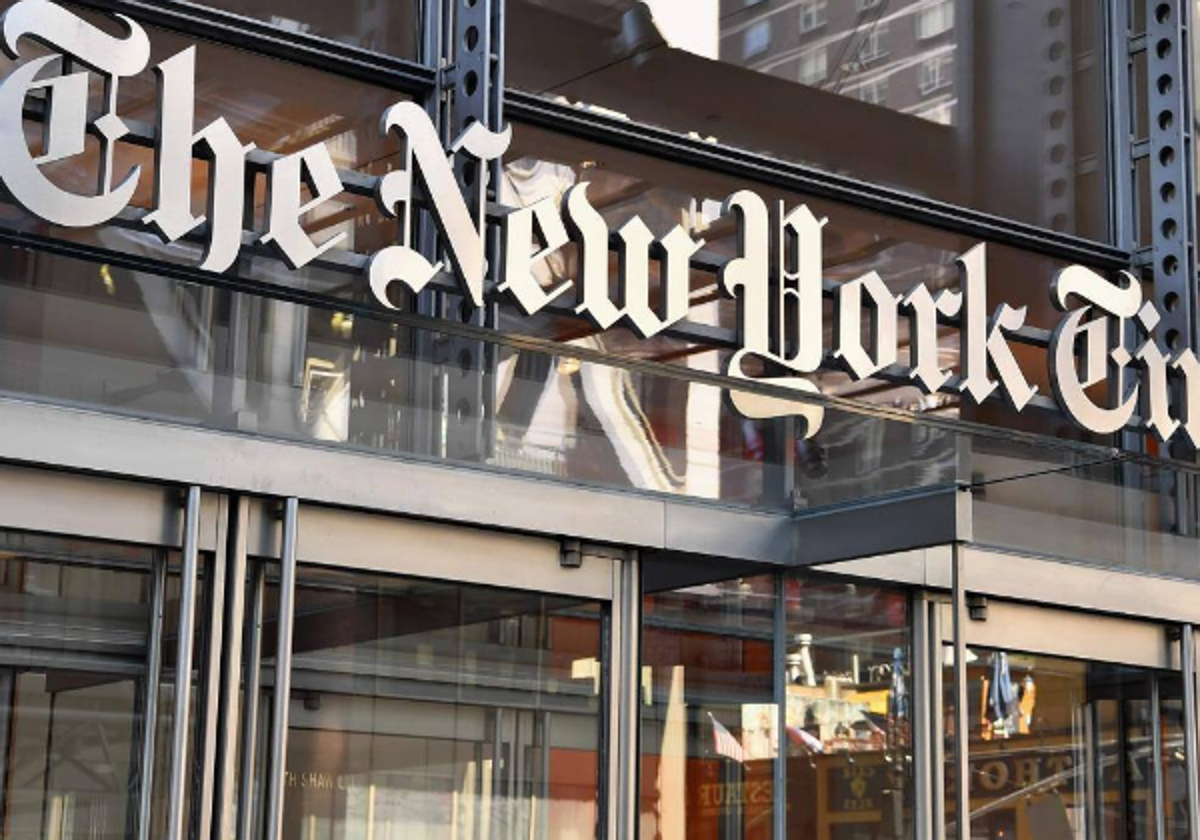 Sede de 'The New York Times'.