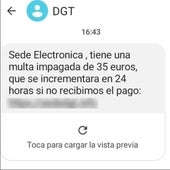 ¿Has recibido estos SMS de la DGT?: los están utilizando para intentar robarte