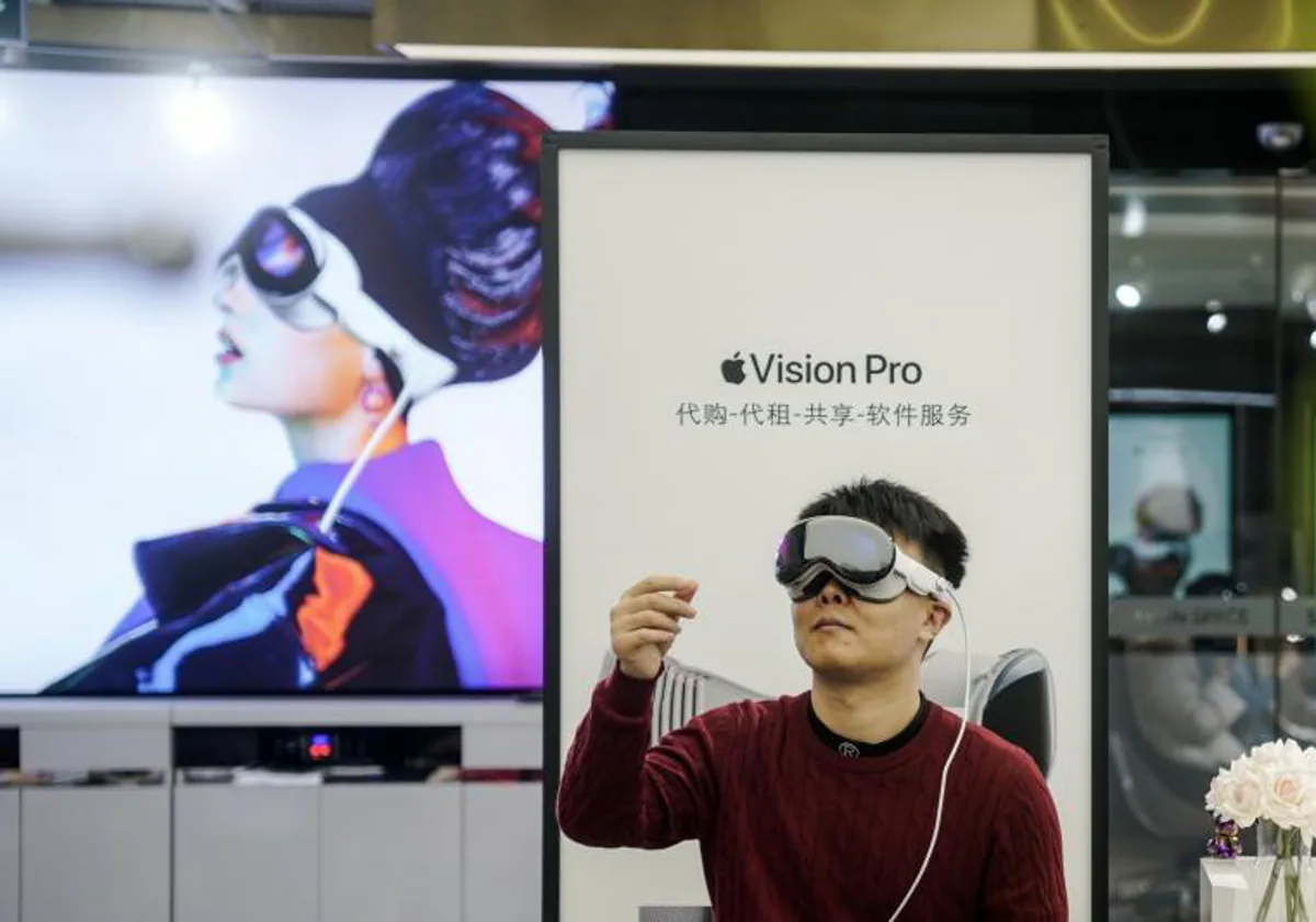 Apple lanzó este año sus primeras gafas de realidad mixta, las Vision Pro