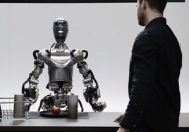 El robot Figure 01 en el vídeo de demostración de sus capacidades