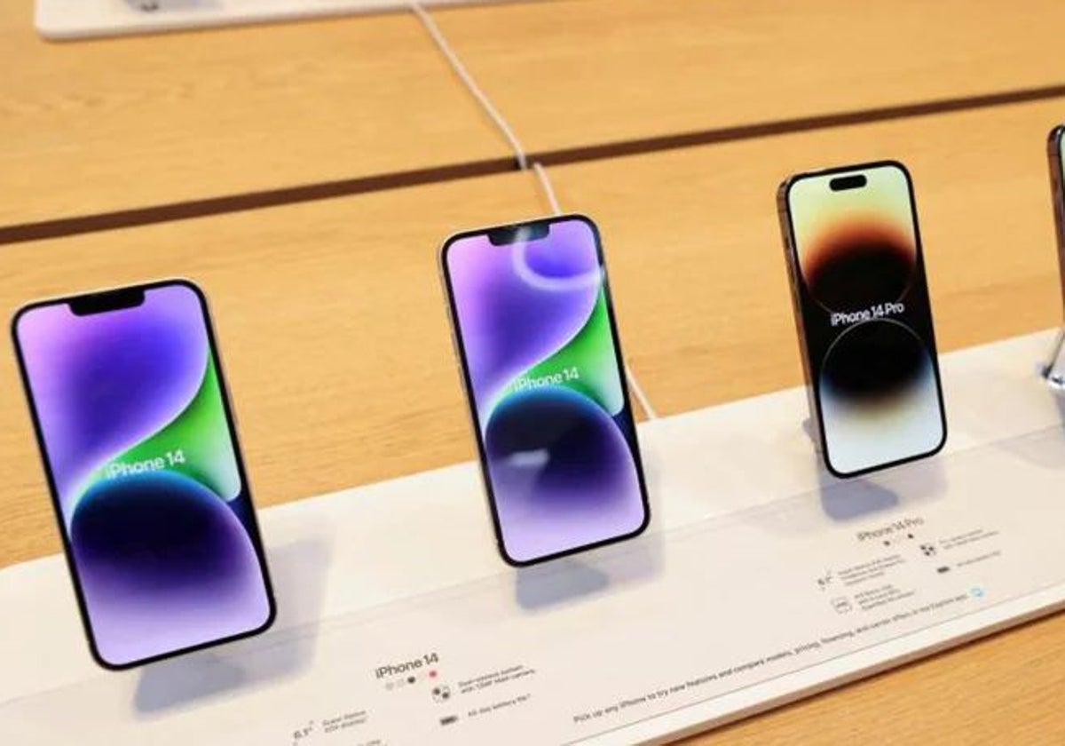 Distintos modelos de iPhone 14