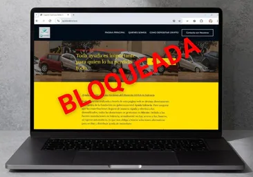 El Gobierno bloquea una web de donaciones a las víctimas de la DANA por indicios de fraude