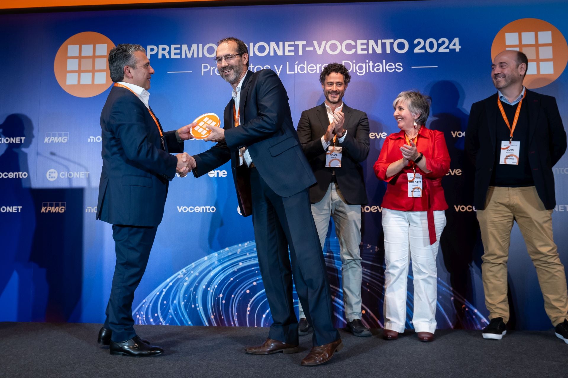 Finalistas y premiados de la cuarta edición de los Premios CIONET Vocento