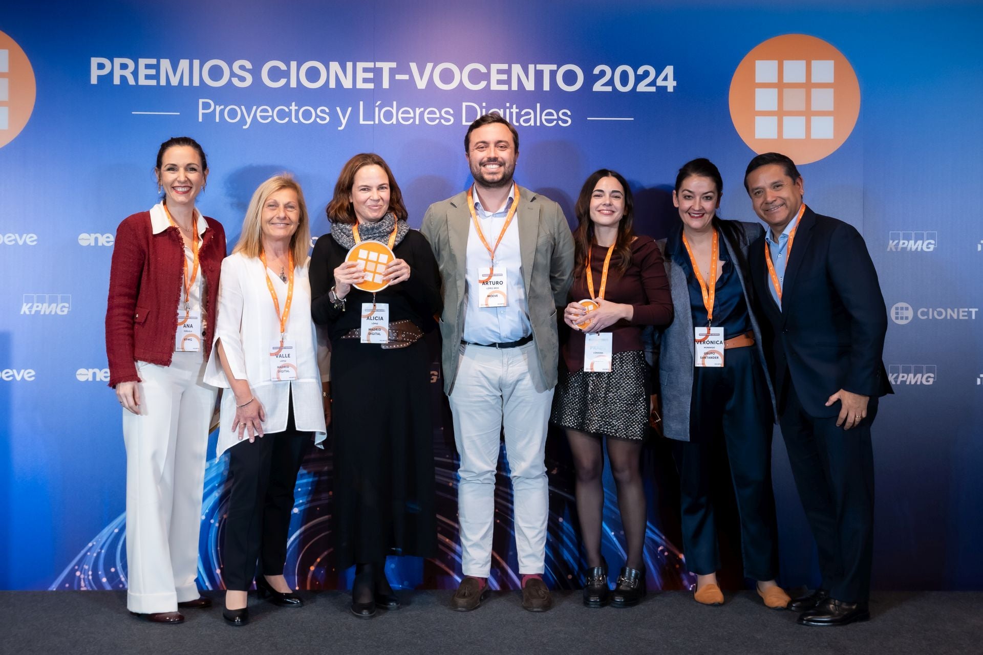 Finalistas y premiados de la cuarta edición de los Premios CIONET Vocento