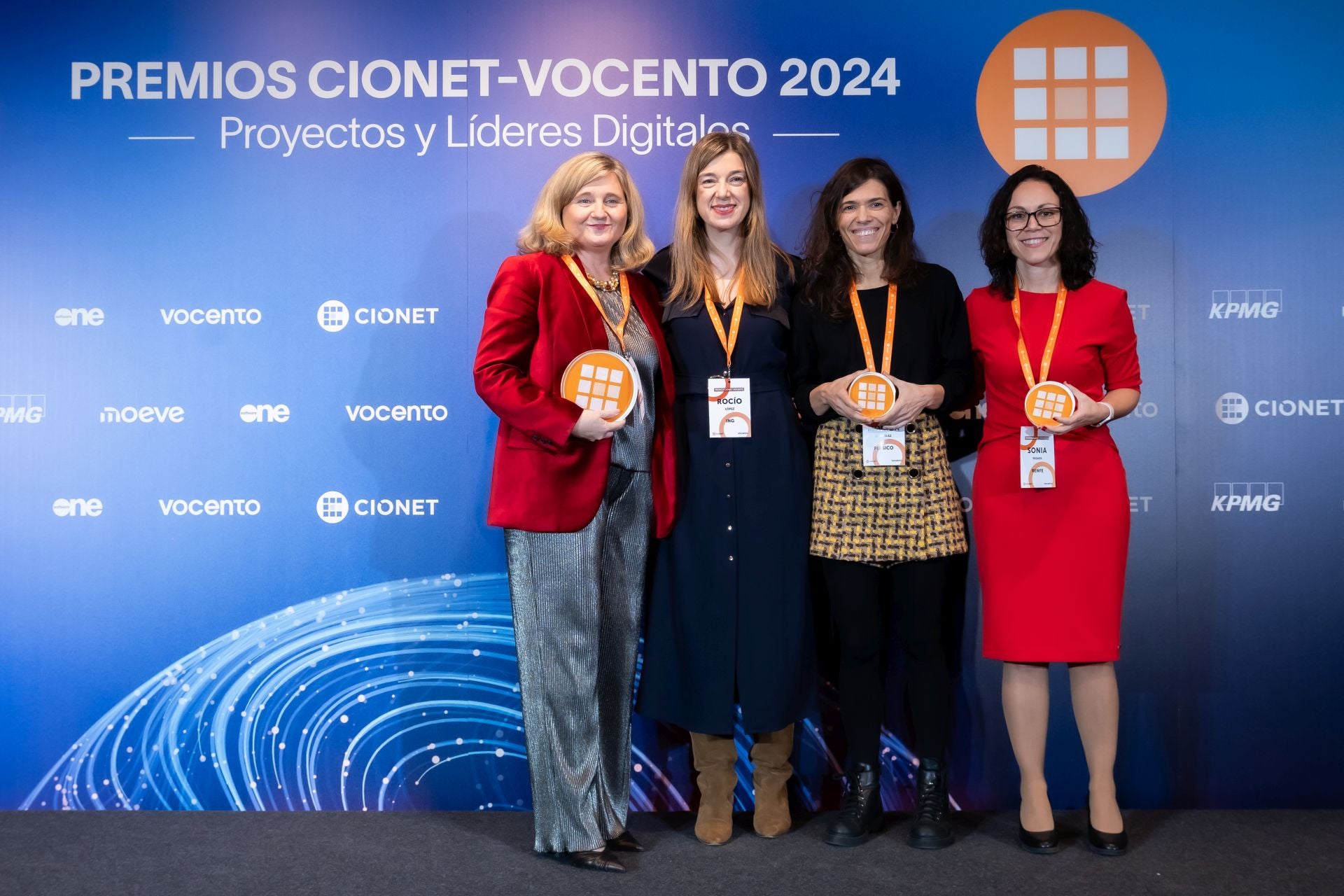 Finalistas y premiados de la cuarta edición de los Premios CIONET Vocento
