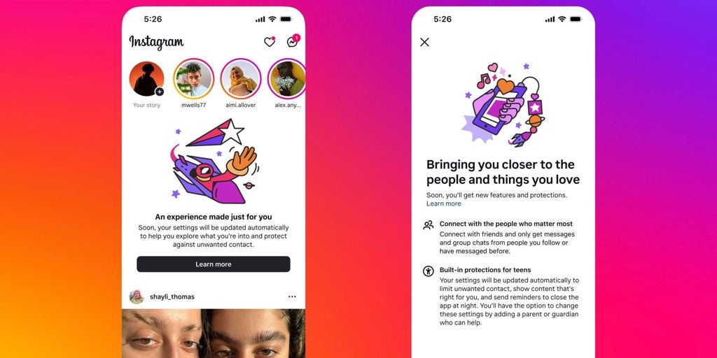 El nuevo truco para configurar la cuenta de tu hijo en Instagram y ...