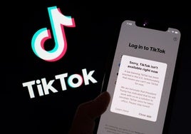 TikTok bloquea su aplicación en EE.UU. pero confía en «una solución» de Trump