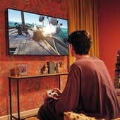 Solo hace falta un mando y una televisión, nada de máquinas