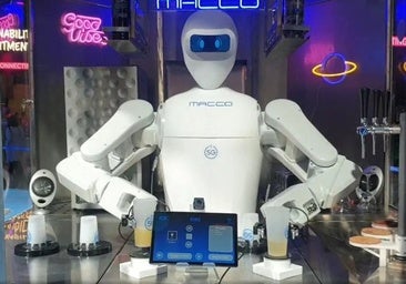 El robot Kime en su presentación el World Mobile Congress de 2022