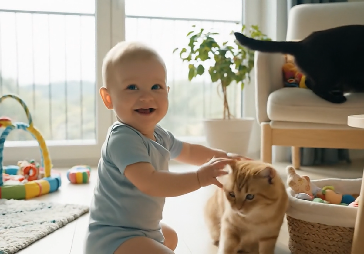 Fotograma de un vídeo creado con la IA de Veo 3