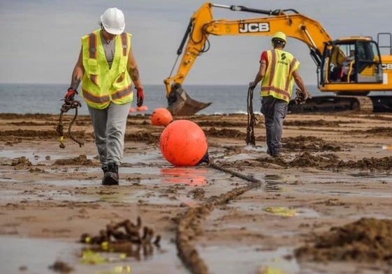 Instalación de la instalación del cable de Google en Sopelana en 2021