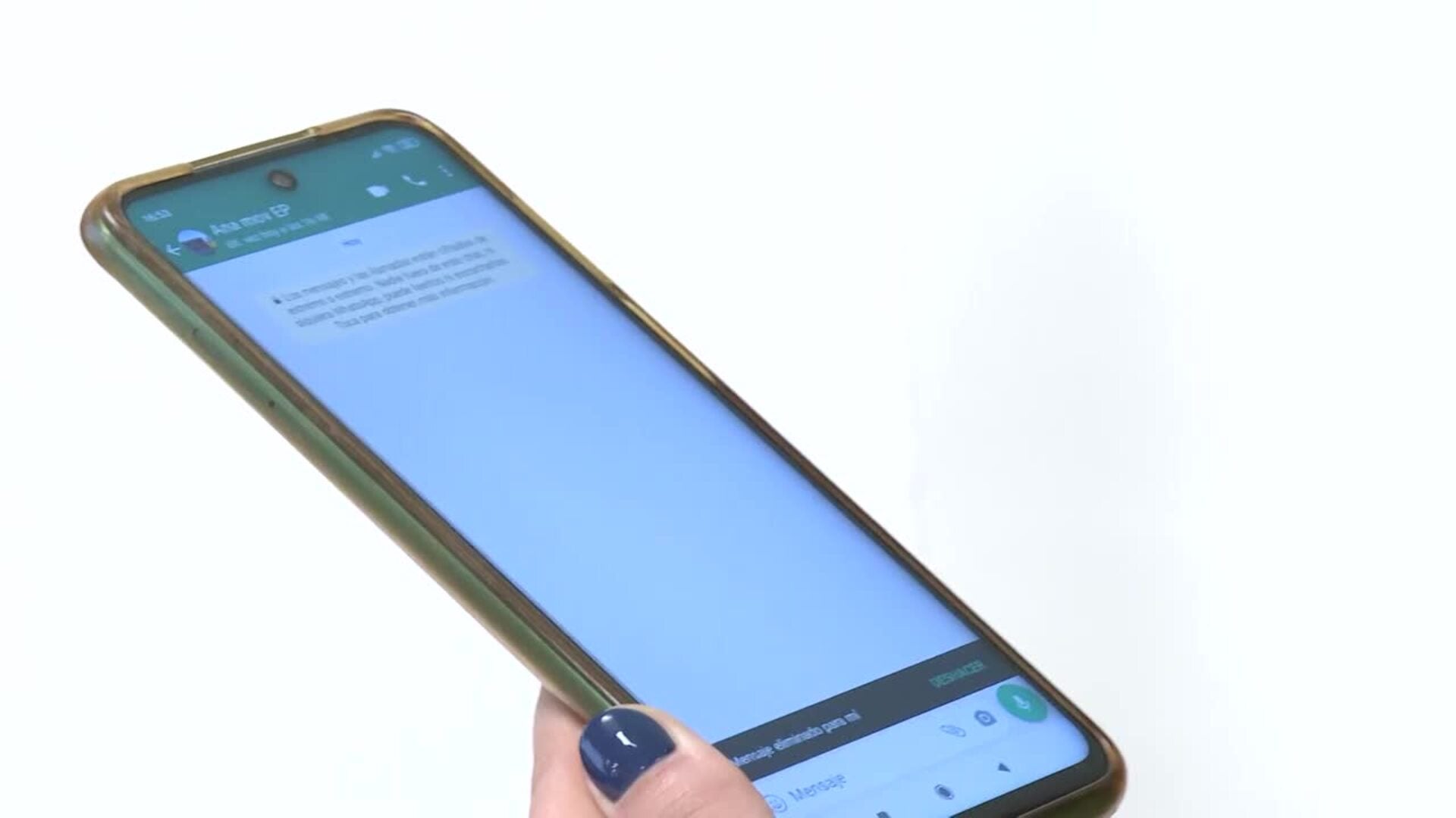 WhatsApp mostrará una vista previa con información sobre un grupo o una persona desconocida