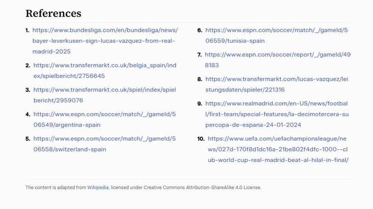 Reconocimiento de Grokipedia sobre el contenido adaptado de Wikipedia