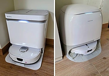 A la izquierda, el robot de Eureka; a la derecha el de Roborock