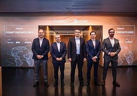 Los galardonados en los Premios Vocento-CIONET 2025