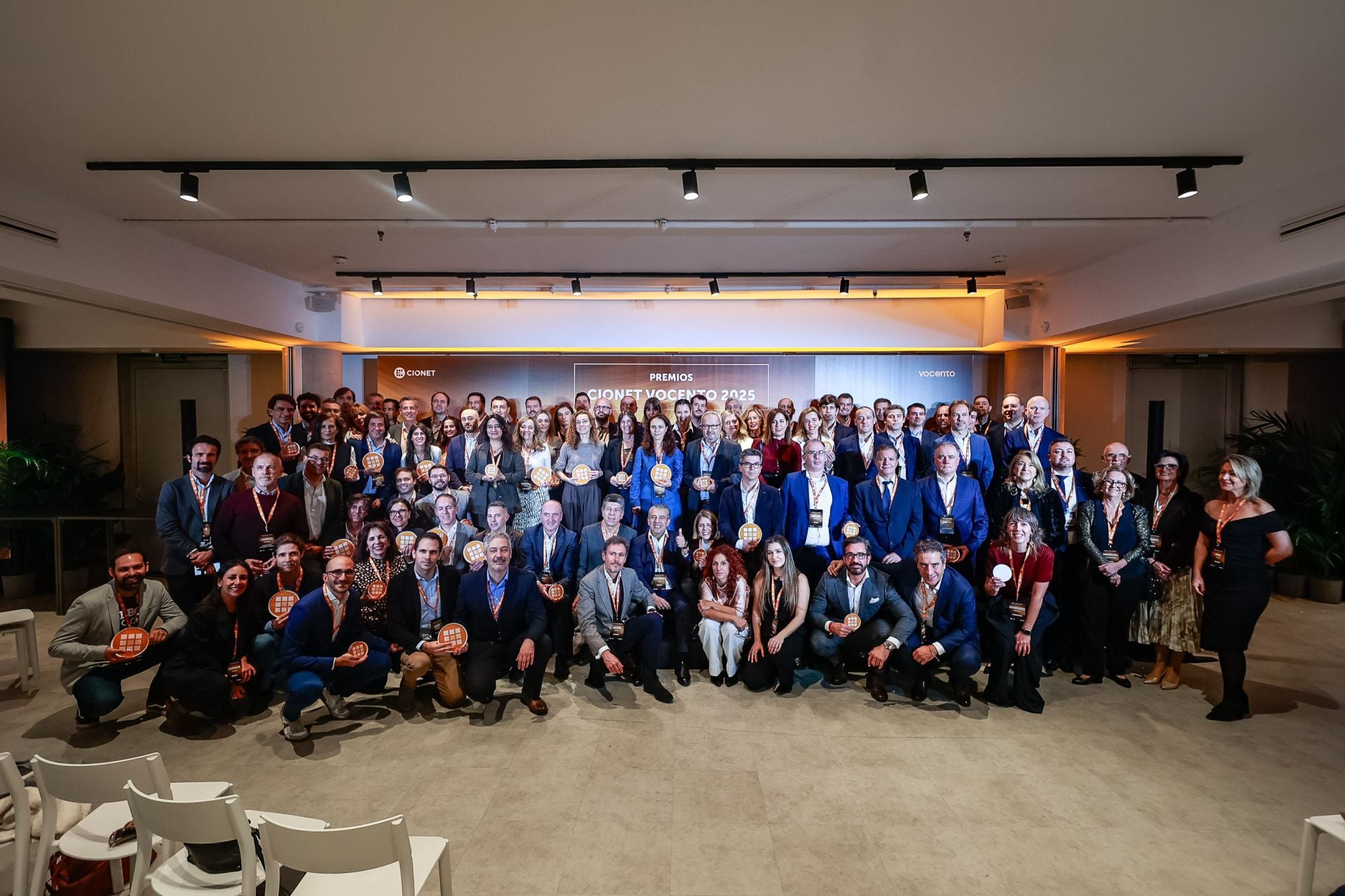 Los premiados y finalistas de los Premios Cionet Vocento
