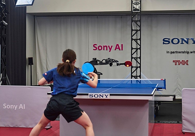 El primer robot autónomo que gana al ping-pong a jugadores de élite