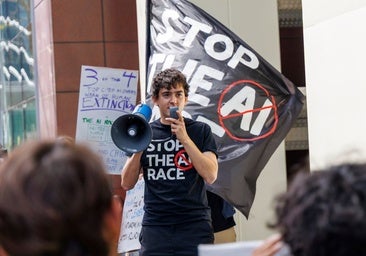 Trazzi, el joven que lidera la rebelión contra la IA: «Queremos tener el control de nuestras vidas»