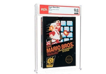 Una copia de 'Super Mario Bros' se vende por tres millones de dólares
