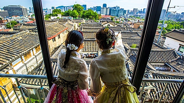 Aldea Hanok de Buckchon, una aldea tradicional coreana en Seúl