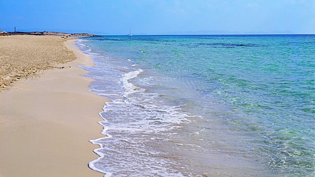 Imagen de la playa de Levante