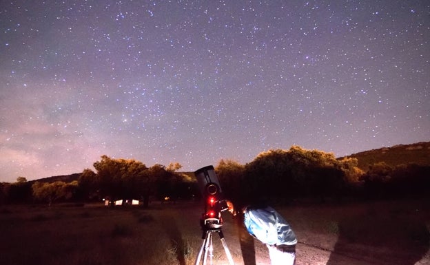 El cielo limpio de Cabañeros es perfecto para el astroturismo