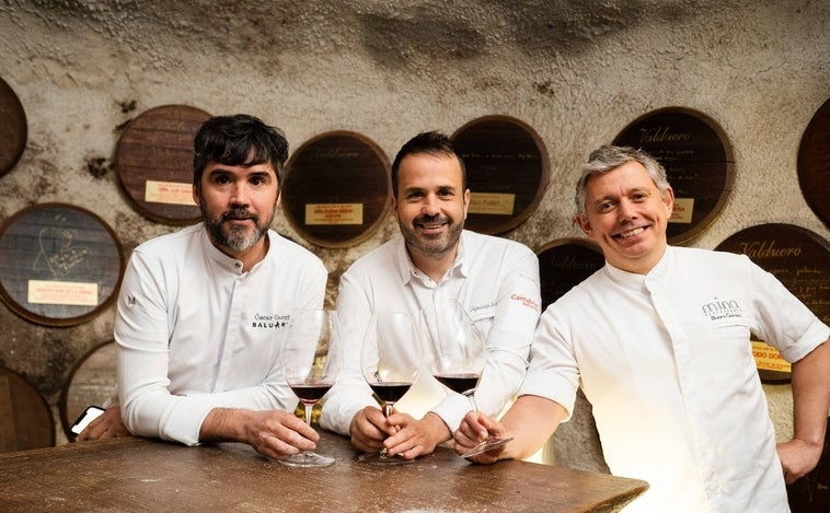 Tres estrellas Michelin se unen a Valduero