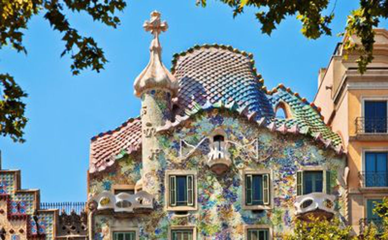 Imagen de la fachada de Casa Batlló