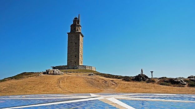 Torre de Hércules, en La Coruña