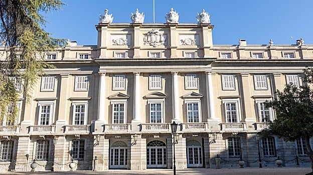Imagen de la fachada del Palacio de Liria