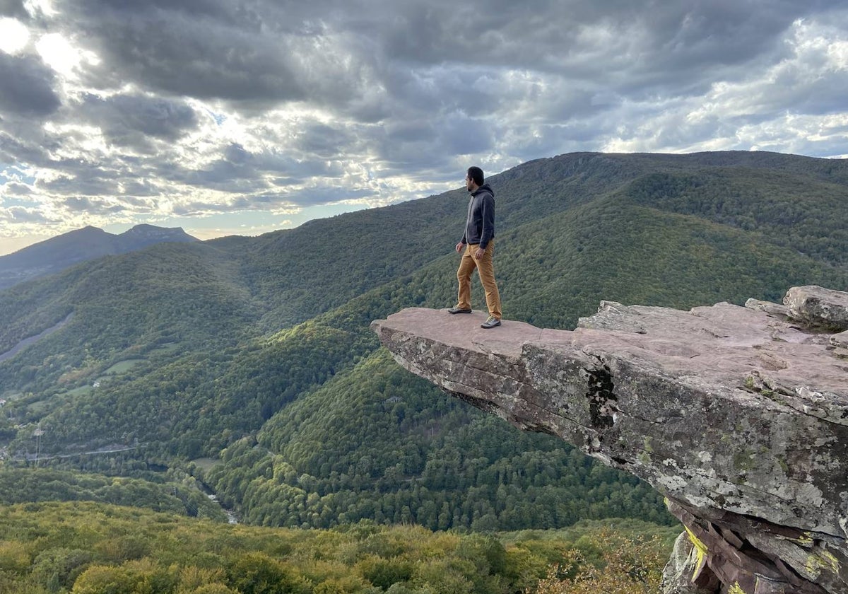 Mirador de Zamariain, en Navarra