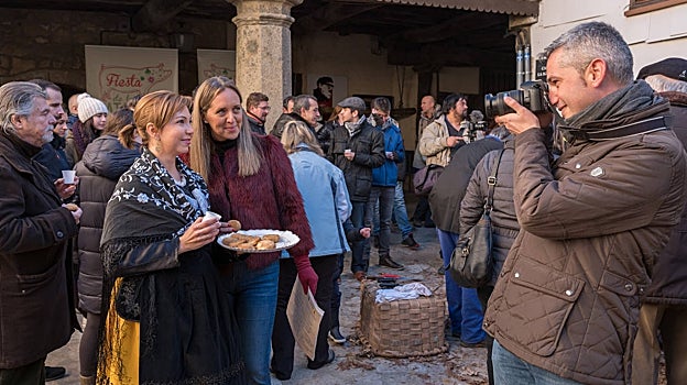 Fiesta de la matanza en Sequeros