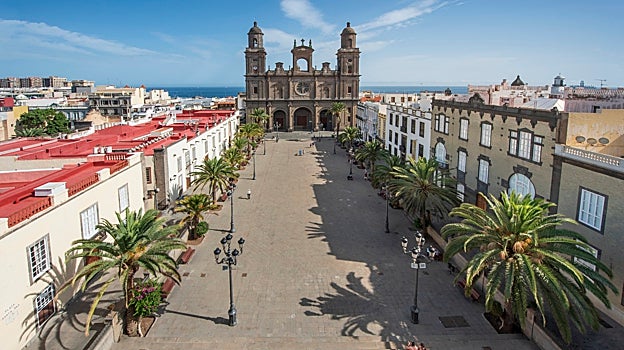 Imagen de la plaza de Santa Ana