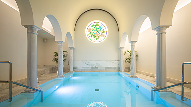 Zona de aguas de Las Caldas Villa Termal by Blau Hotels