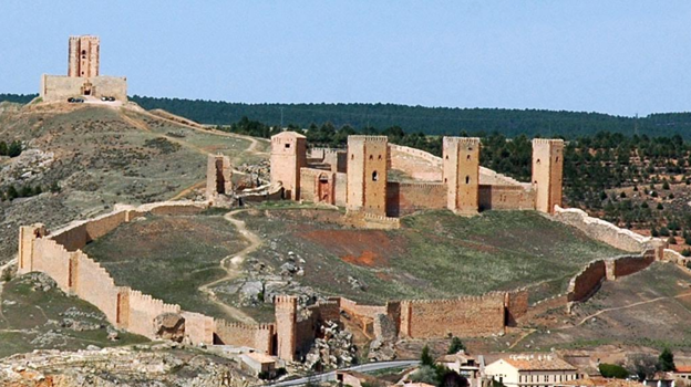 Imagen del castillo de Molina de Aragón