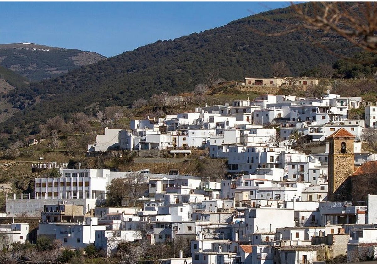 Vista de Bayarcal, el municipio más alto de la provincia de Almería