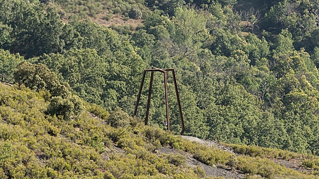 El columpio tiene nueve metros de altura