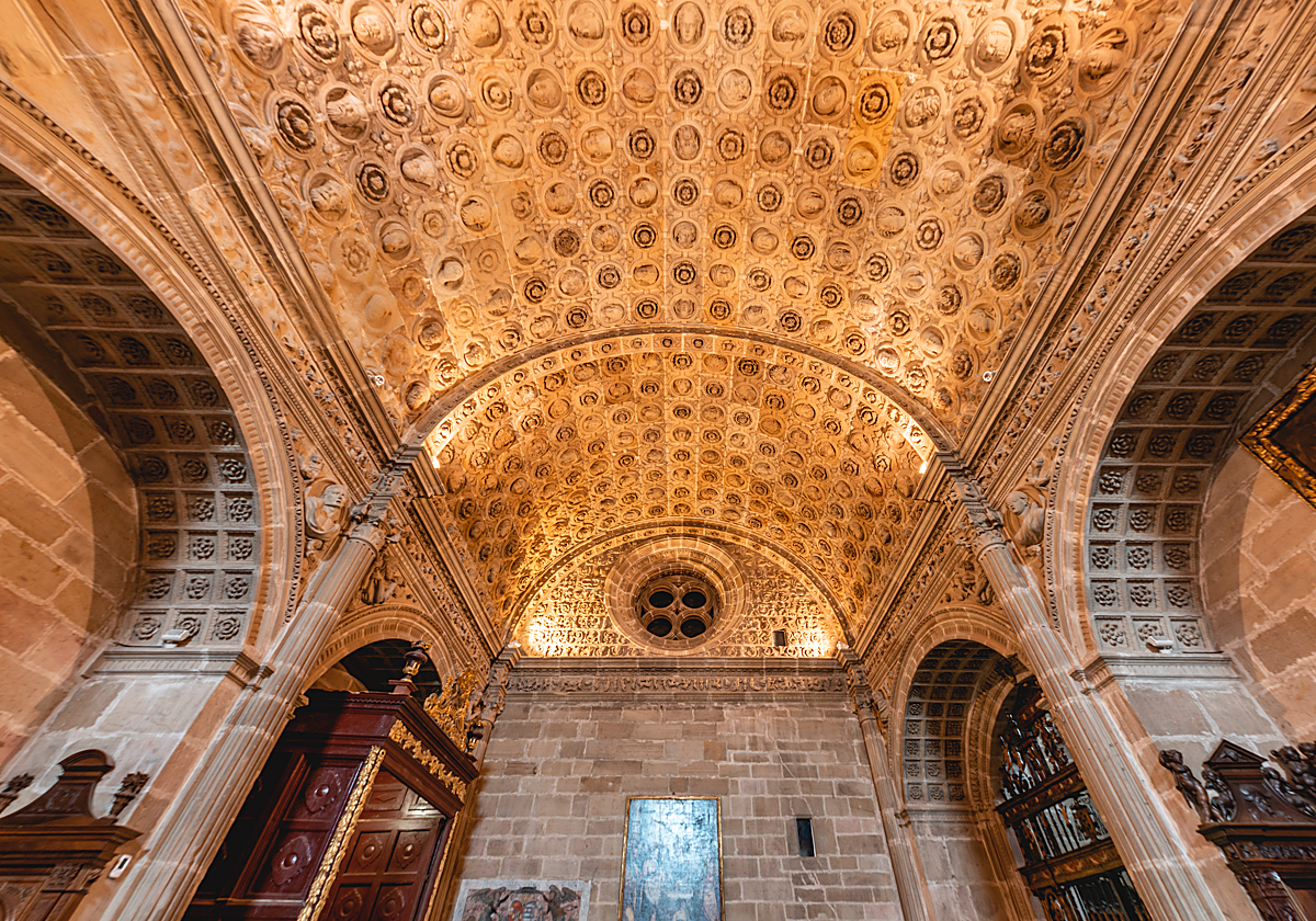 Imagen de la Sacristía de las Cabezas de la Catedral de Sigüenza