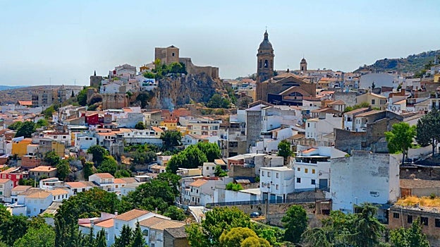 Imagen de Loja, pueblo de Granada perteneciente a la ruta Washington Irving