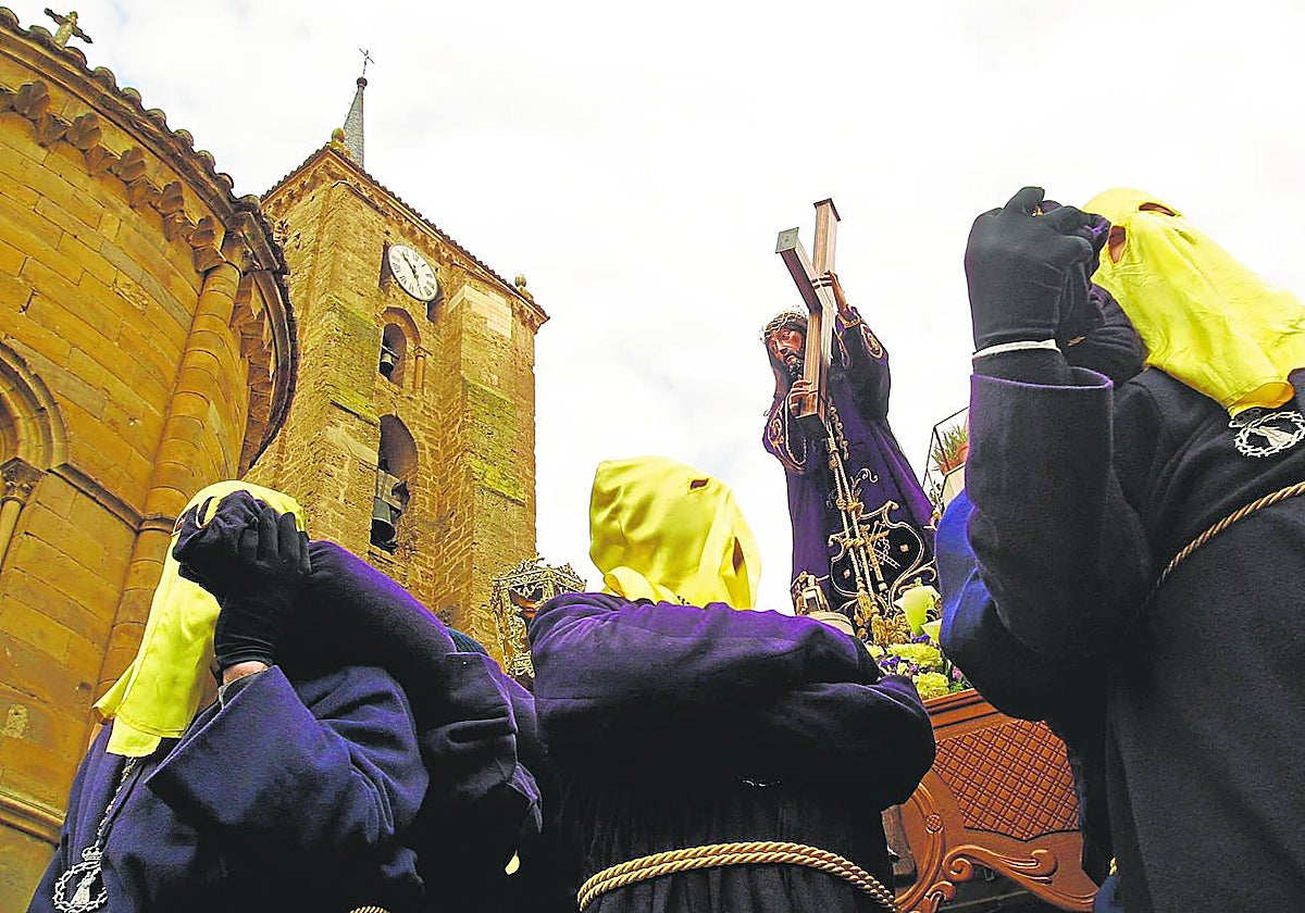 Procesión en la localidad zamorana de Benavente